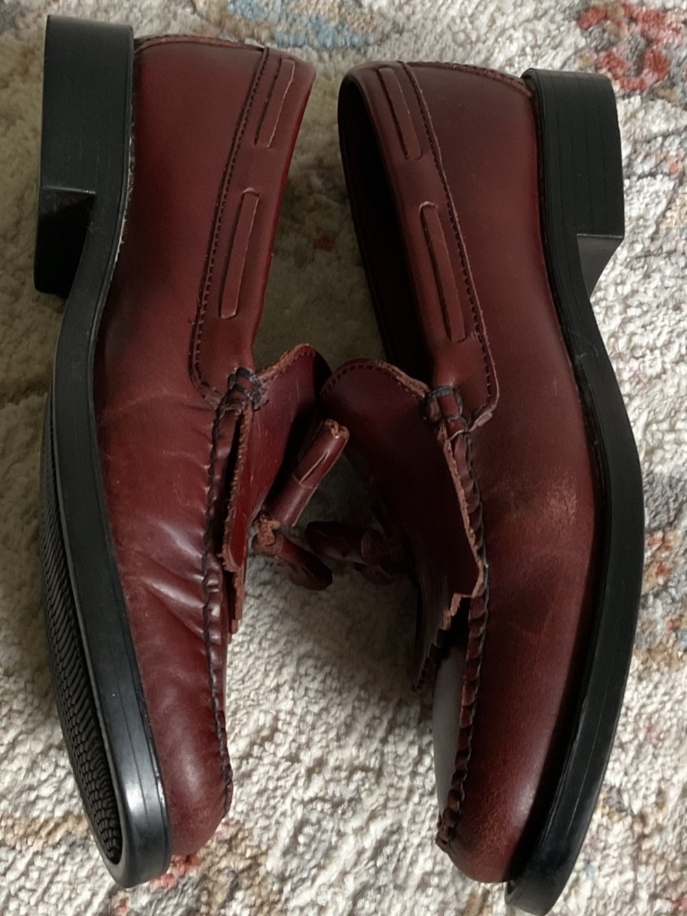 Vintage Bass Weejums Marietta 11 Tassel Kiltie Loafers - Picture 12 of 15